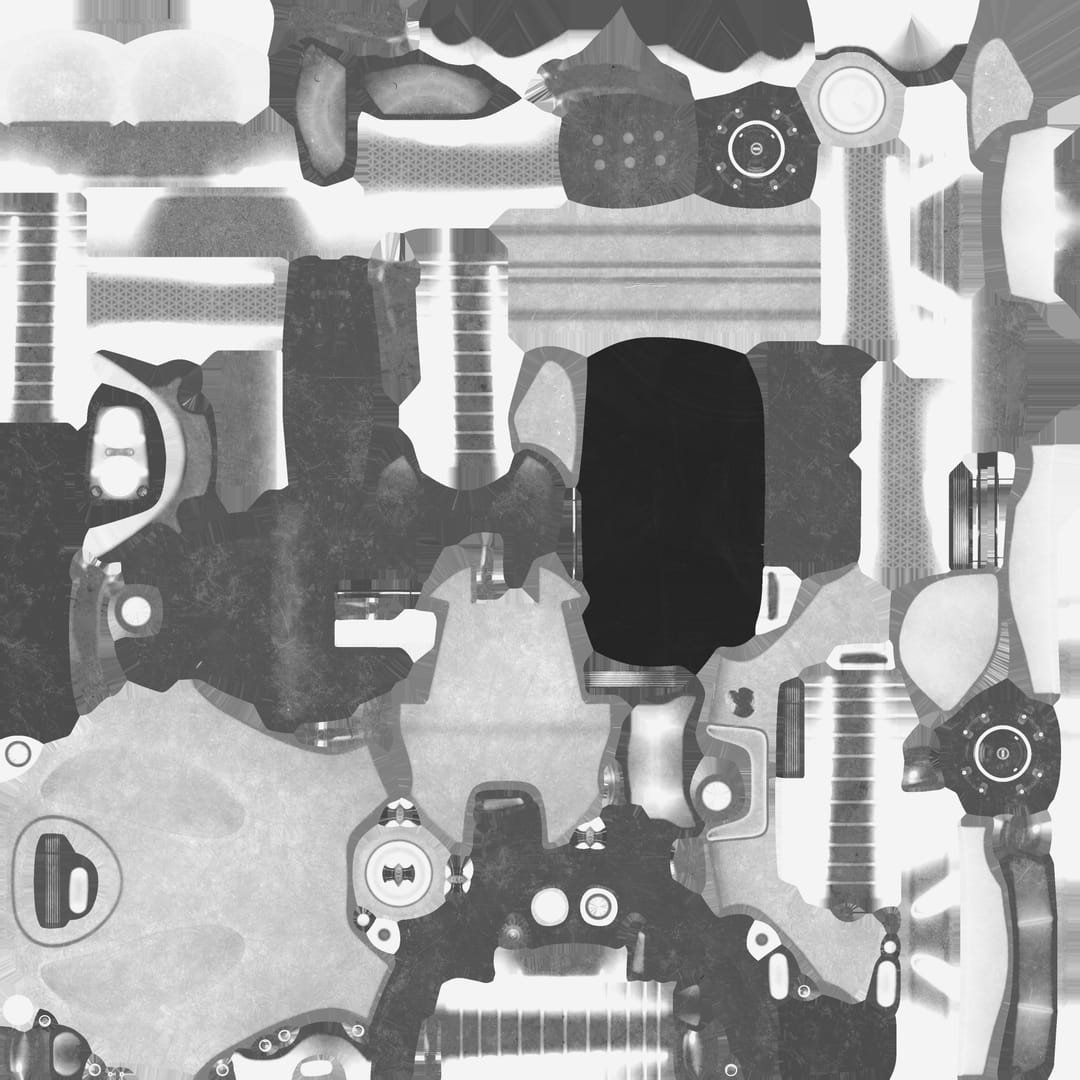 Head roughness map