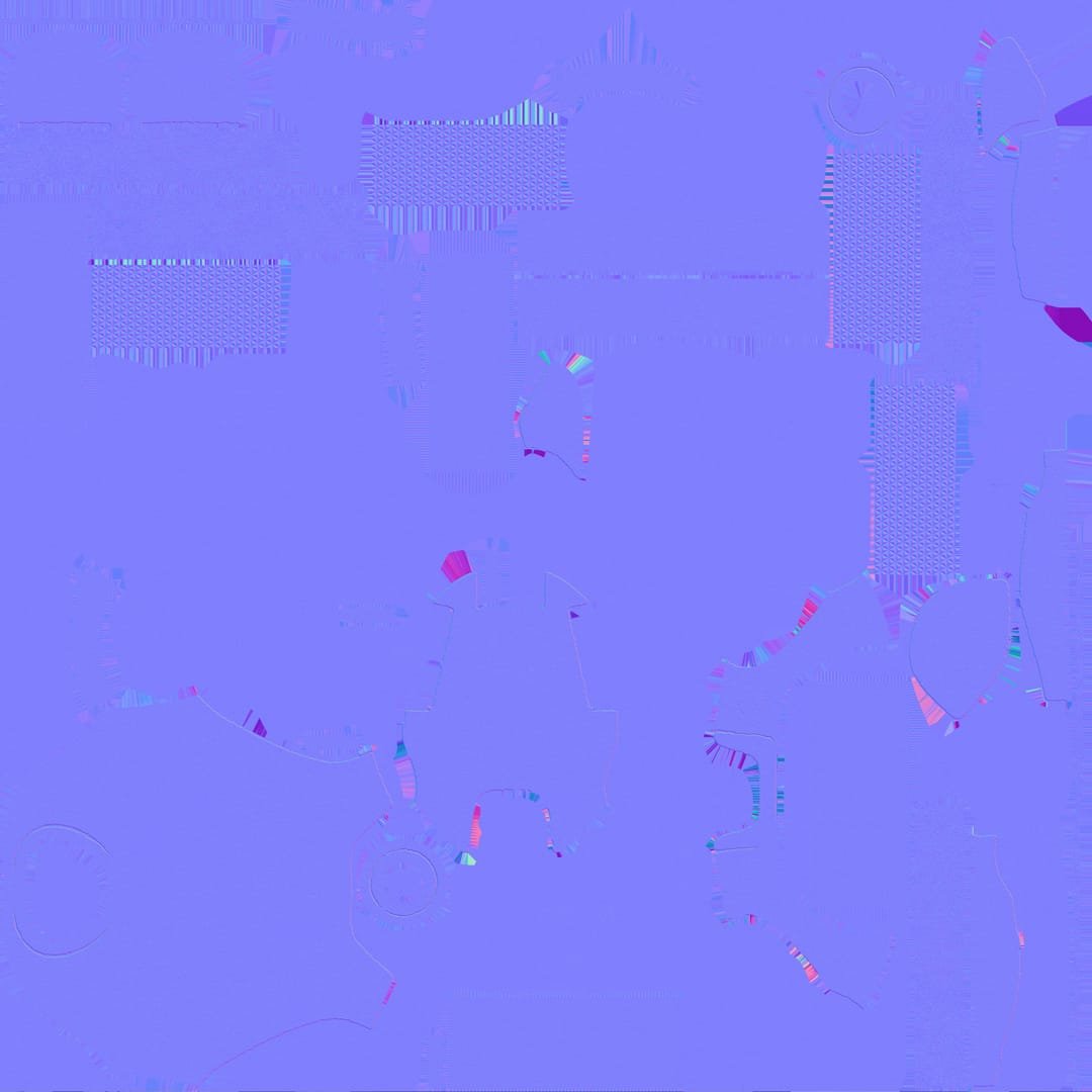 Head normal map